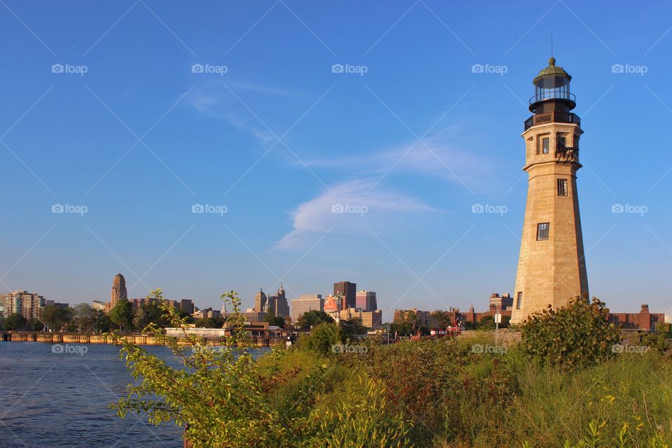 Buffalo harbor light house