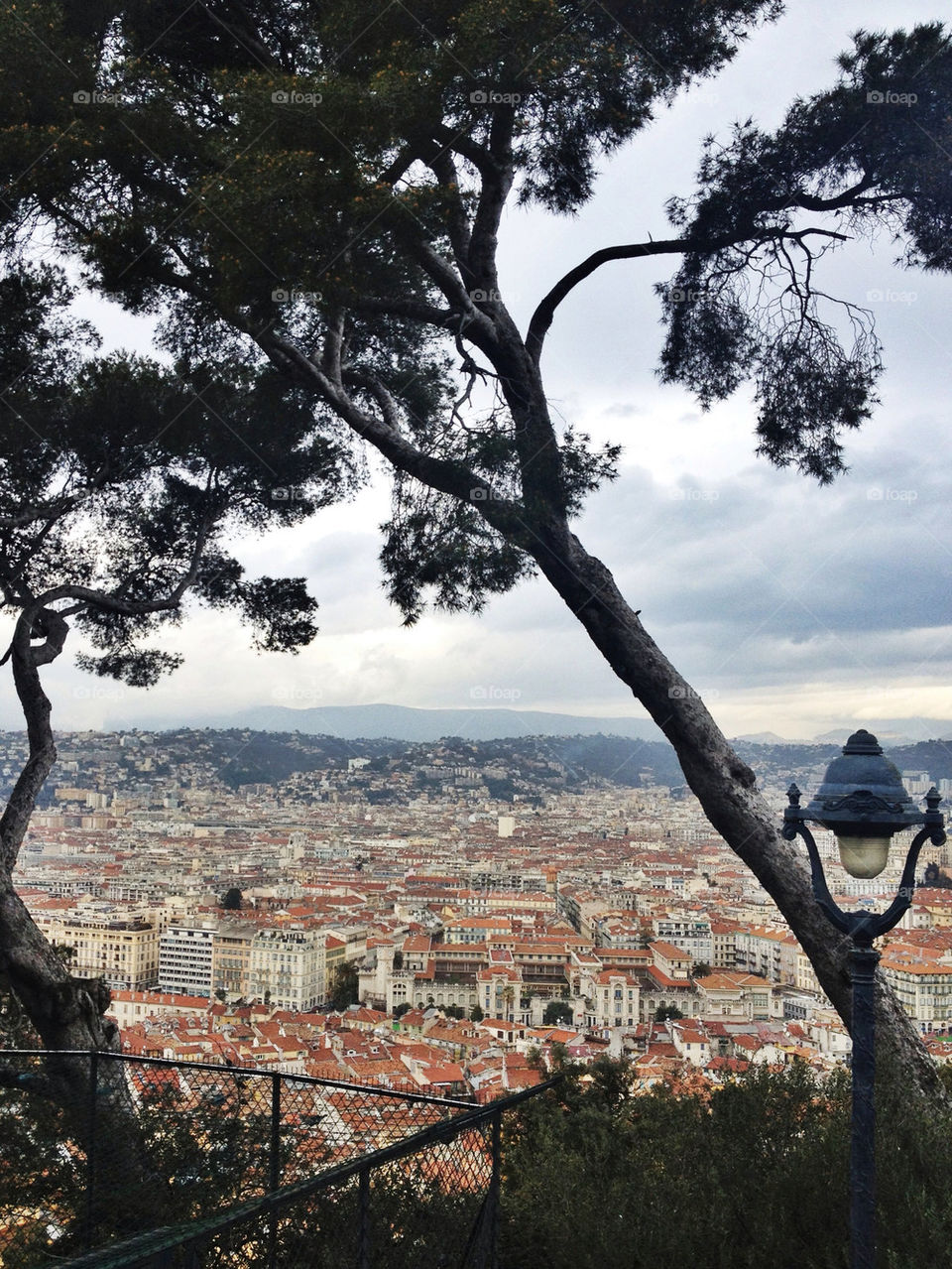 View in Nice, France.