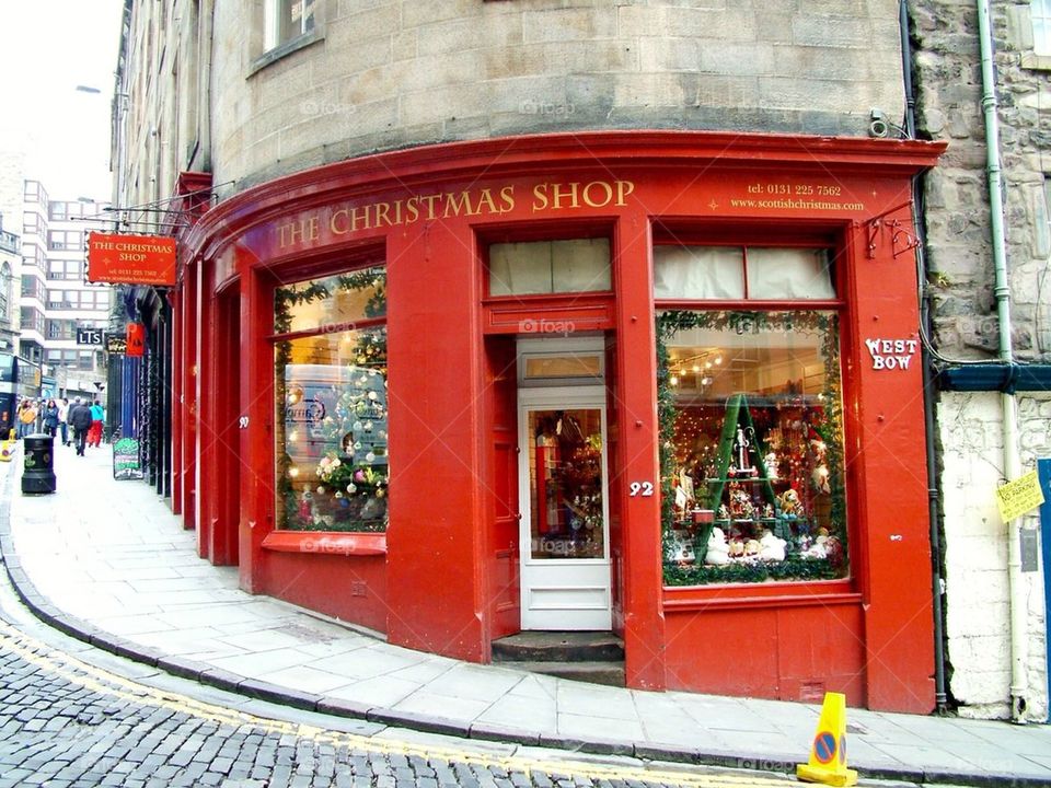 Christmas shop