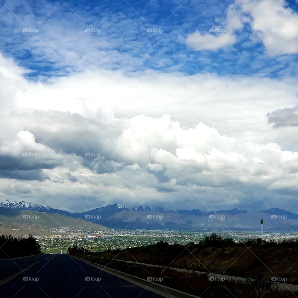 Clouds in Utah