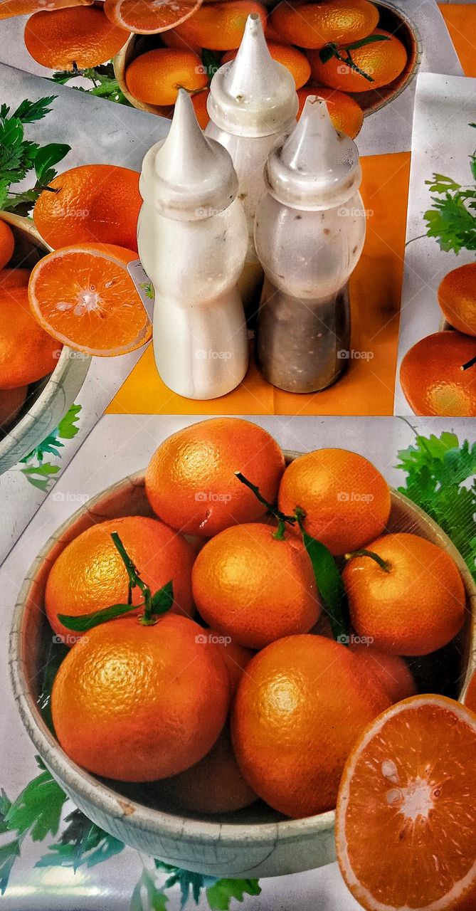 orange served