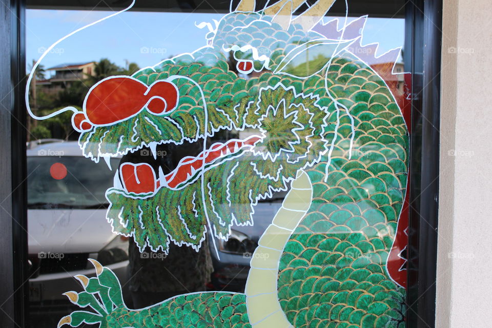 Dragon in the Window