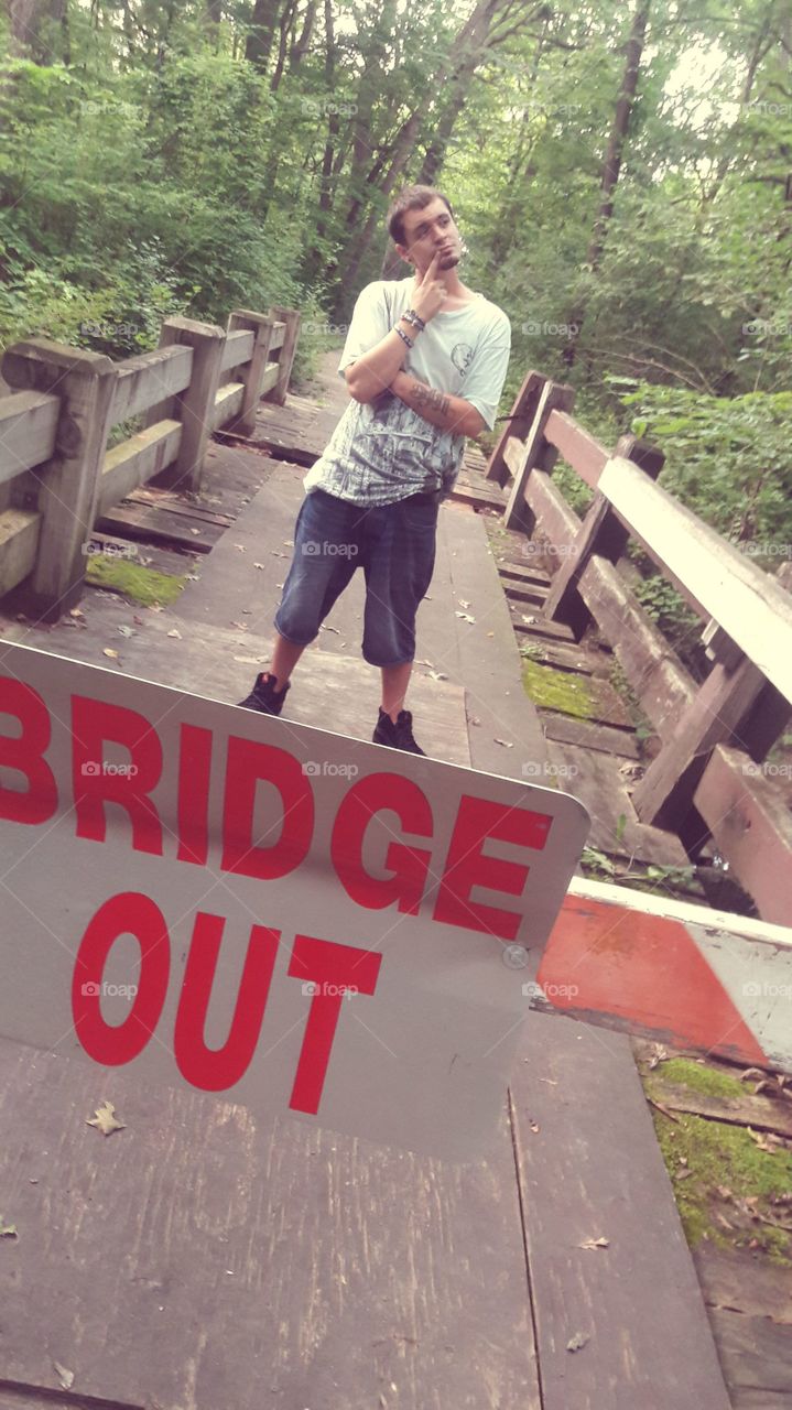 bridge out