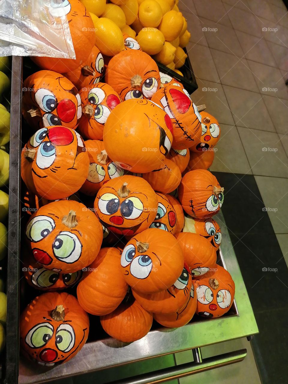 Funny pumpkins