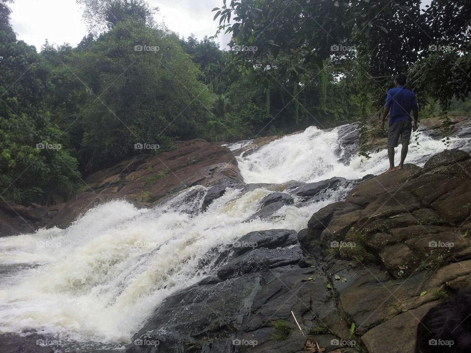 Waterfall in Sri a