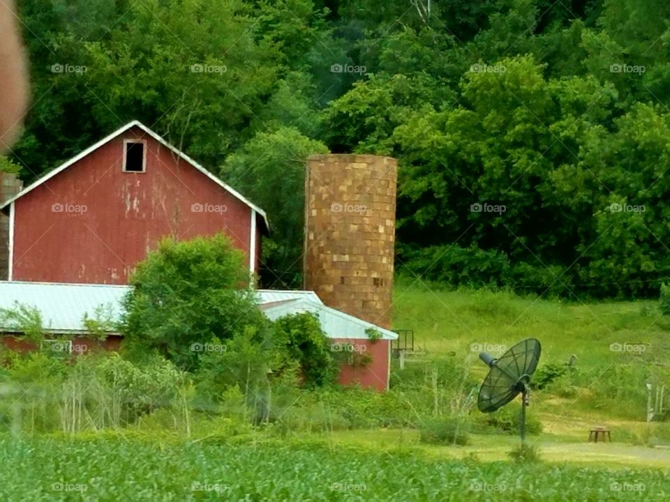 Driving the Back Roads and enjoying everything around us. The old building s are a great sight to see.