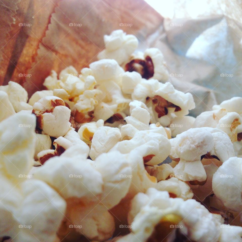 Movie time is best with popcorn