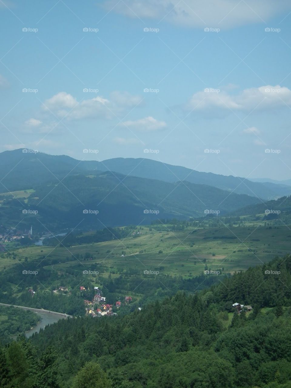 view from mountain