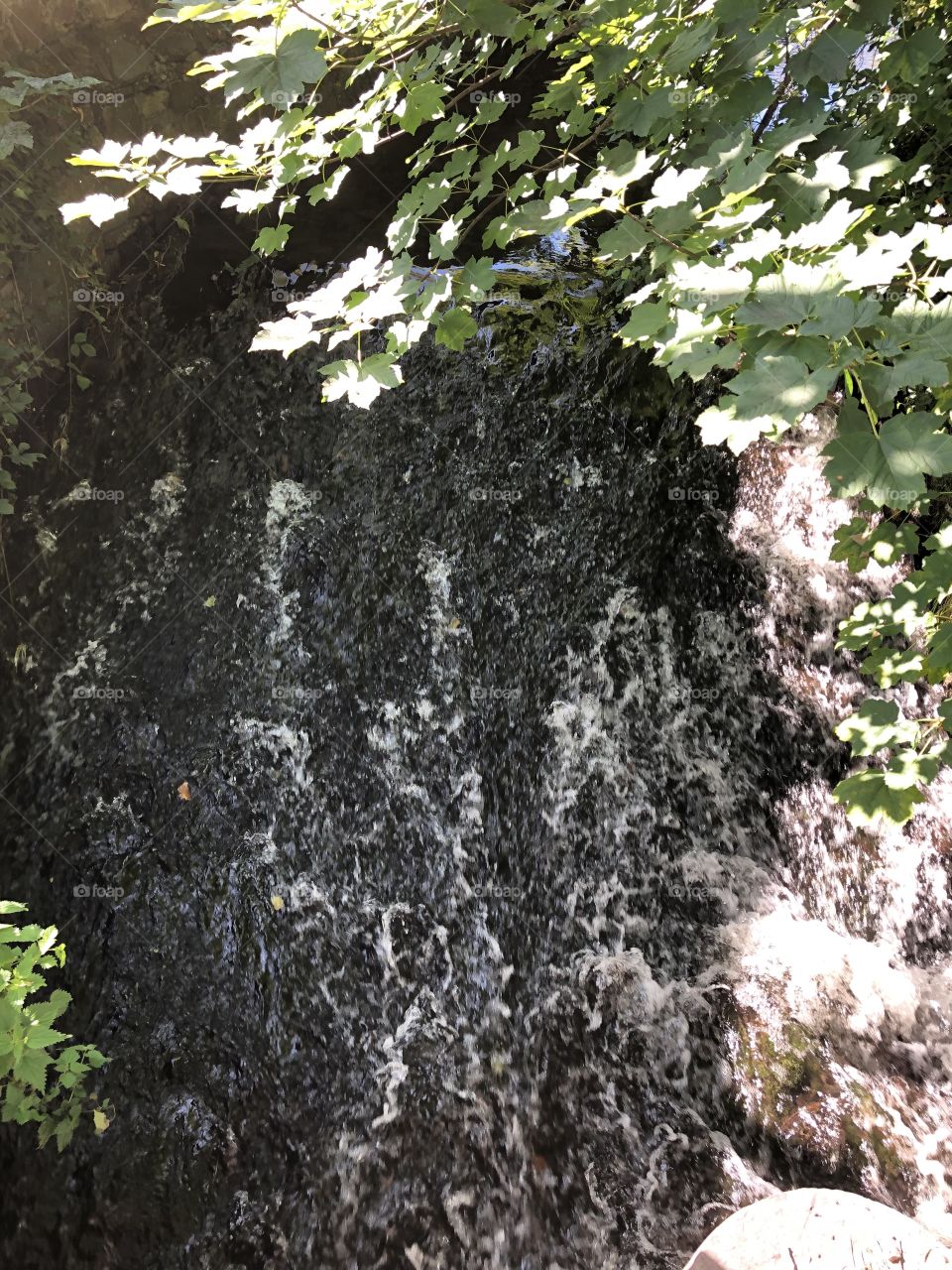 Little waterfall on the outskirts of Tiverton, Mid Devon, which l think is rather lovely.
