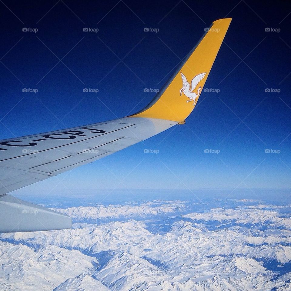 Flying Over the Alps