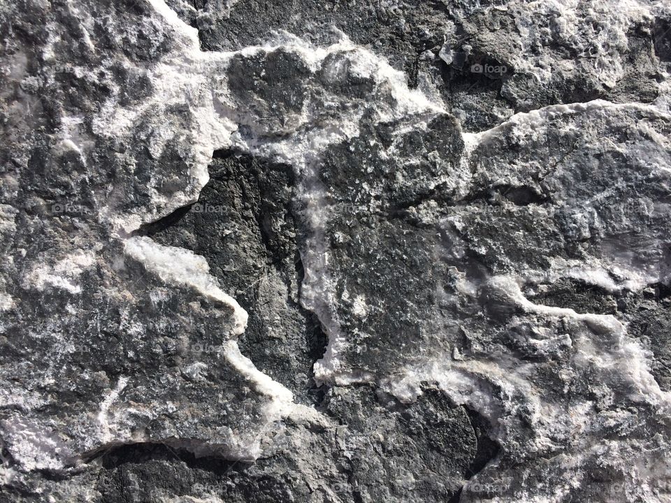 Slab of granite 