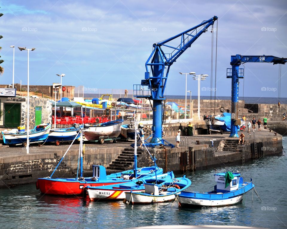 Little port. Tenerife