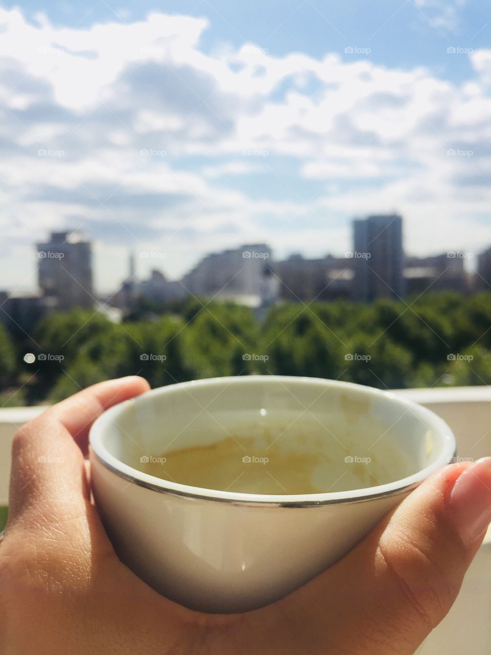 Coffee with a view! 