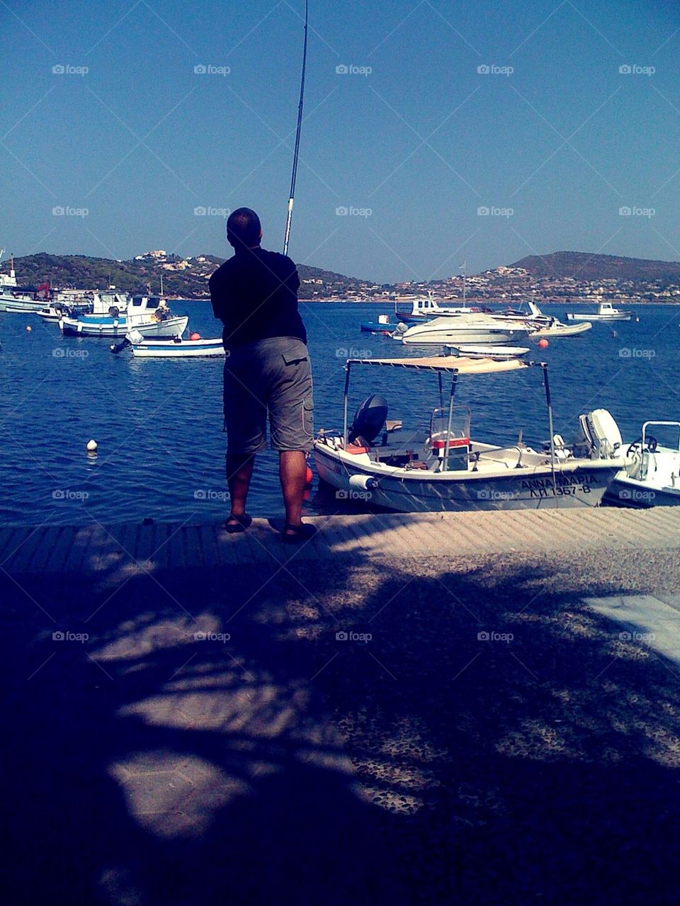 fishing p. fokaia by vrahidis