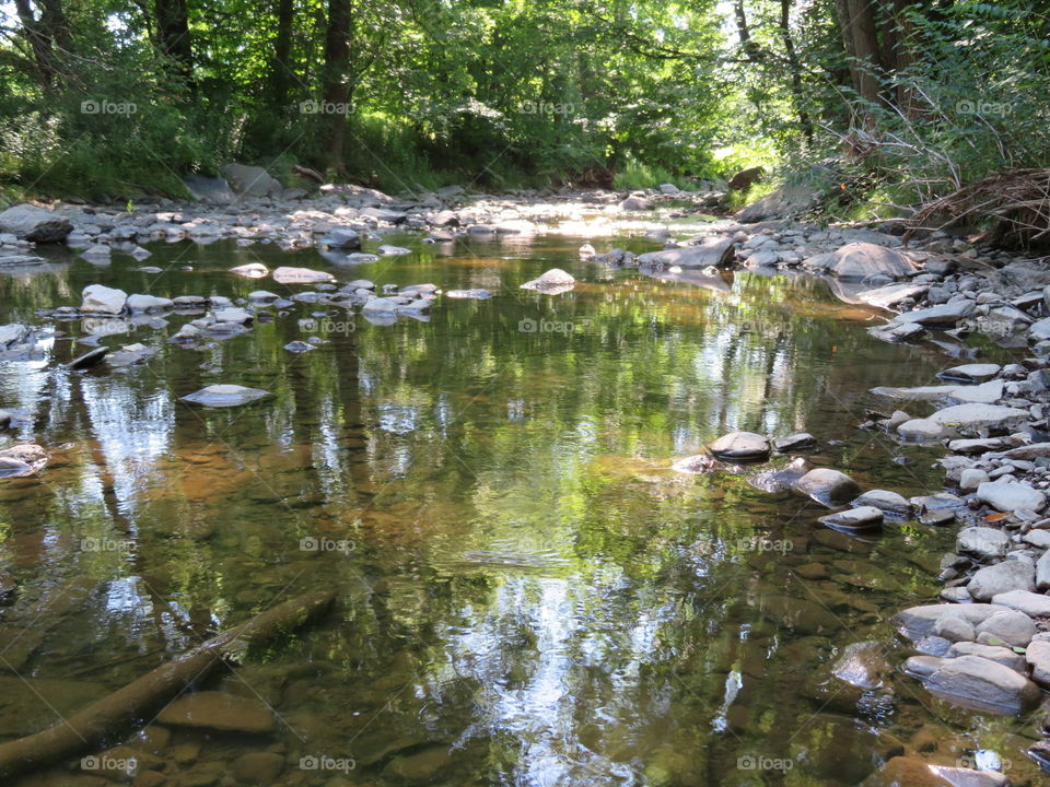 creek in Vermont