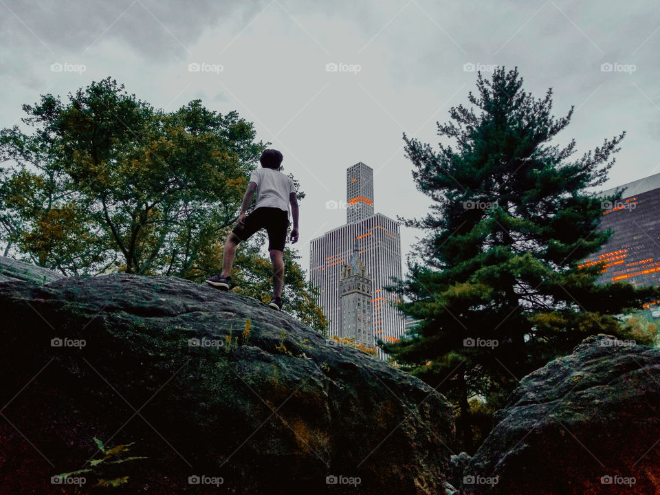 Normal, in Central park...📍