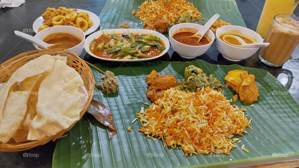 Banana Leaf Rice from Passions of Kerala @ New World Park Penang
