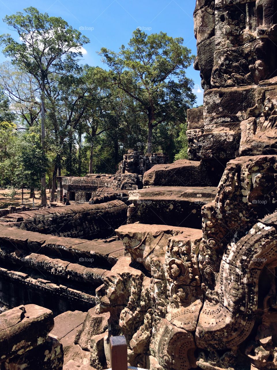 Steps
Angkor Thom, Cambodia