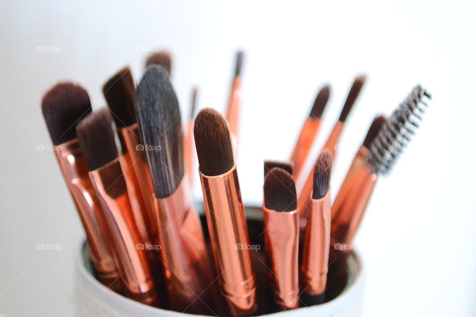 Makeup brushes