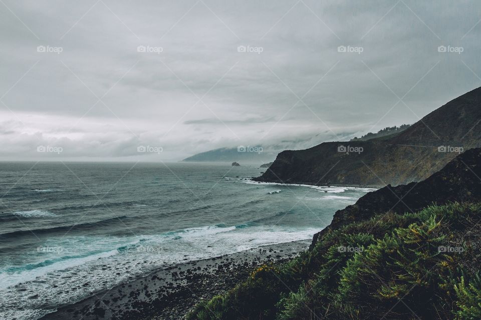 The Sea. Pacific Cove