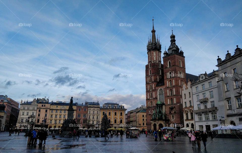 Krakow Old Town Square