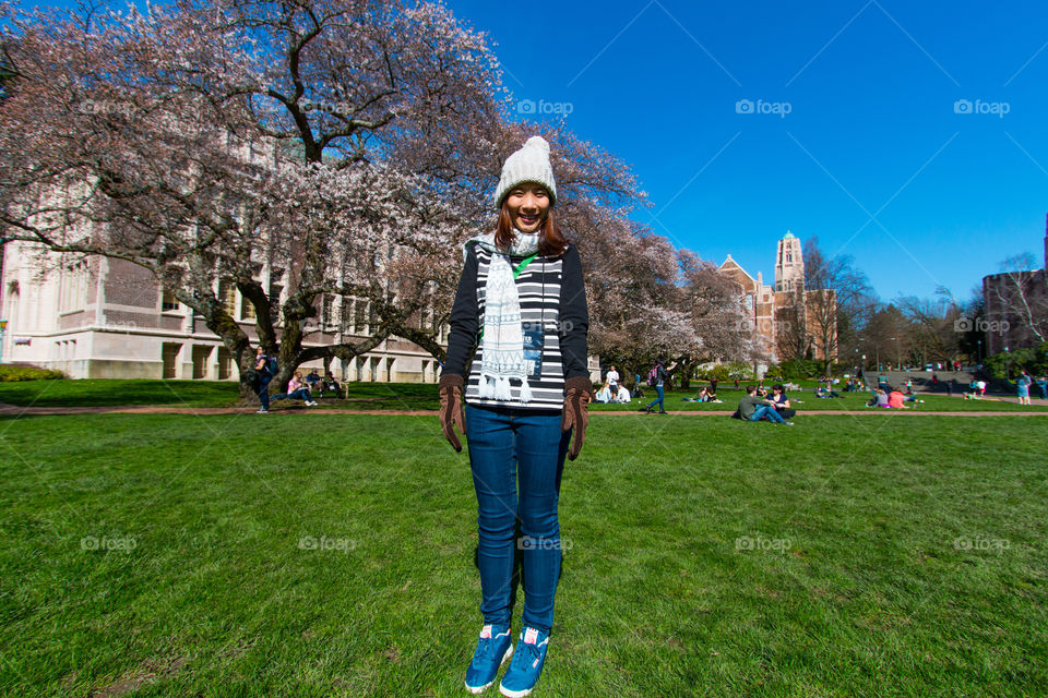 Girl in the park 