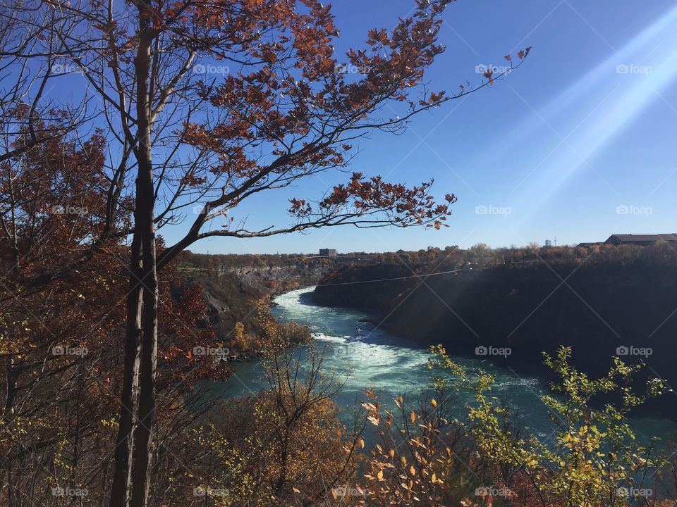 Niagara Gorge in Autumn