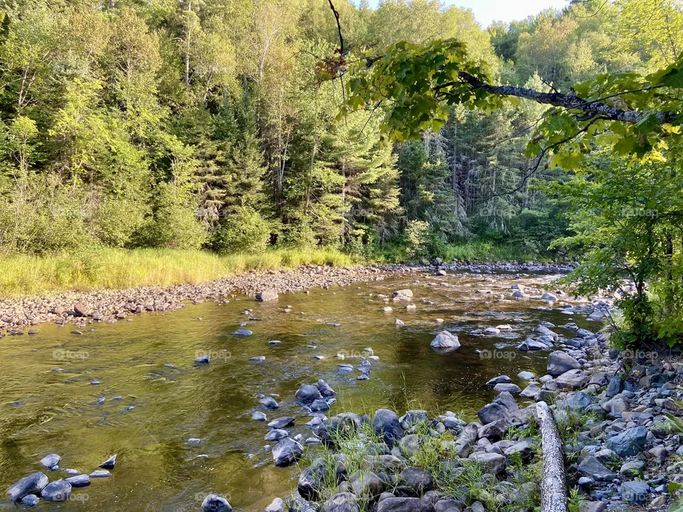 Surgeon River in the Upper Peninsula of Michigan