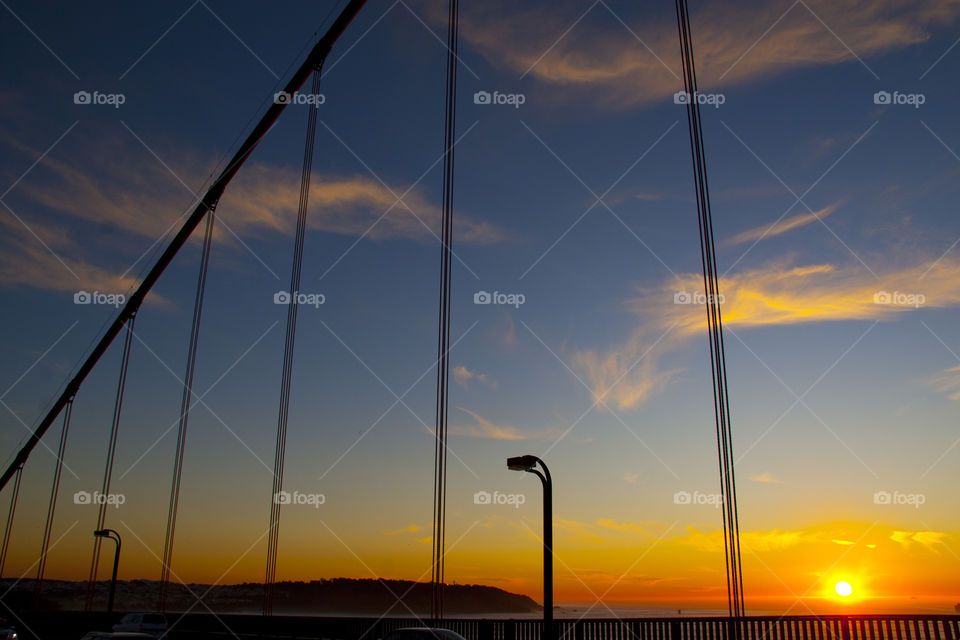 THE GOLDEN GATE BRIDGE SAN FRANCISCO CALIFORNIA USA