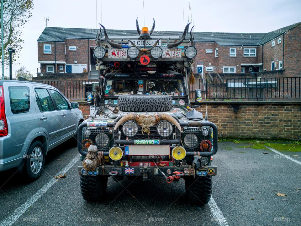 4x4 globetrotter. The world is your oyster. All terrain car. Car with soul.