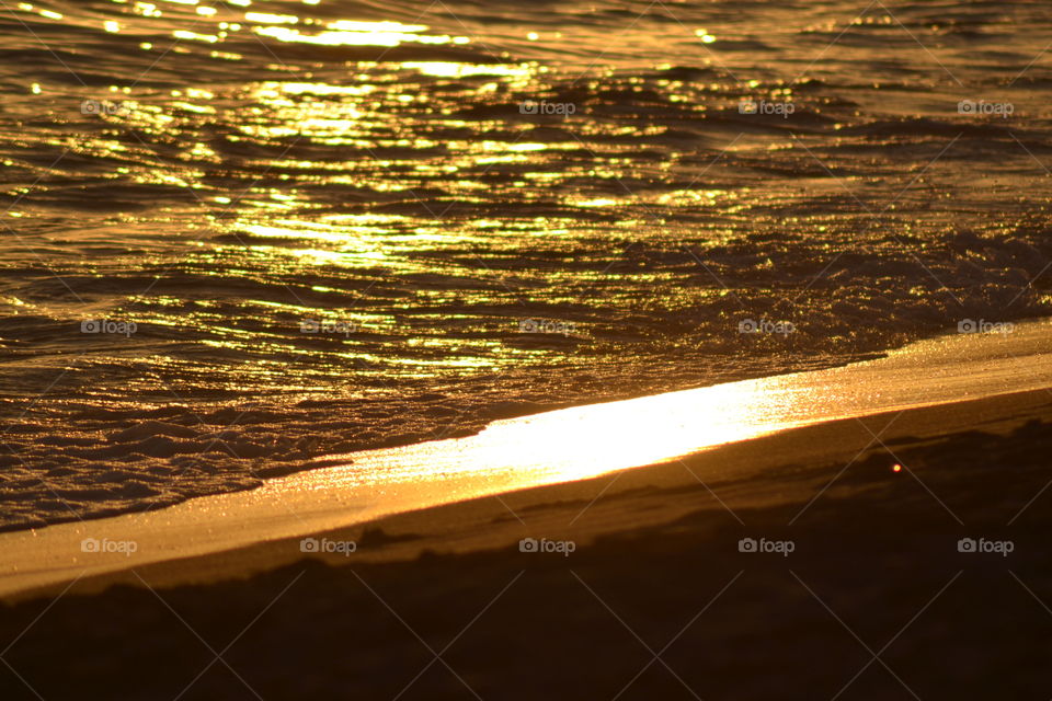 sunset in Alanya turkey