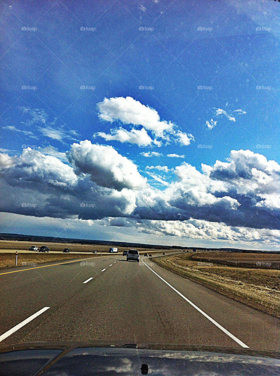 clouds vacation highway british columbia by redrock