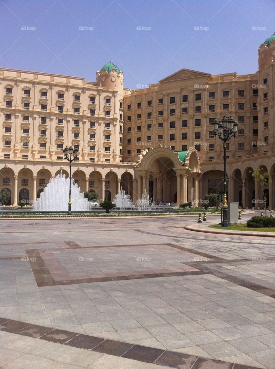 The luxurious and upscale Ritz-Carlton of Riyadh