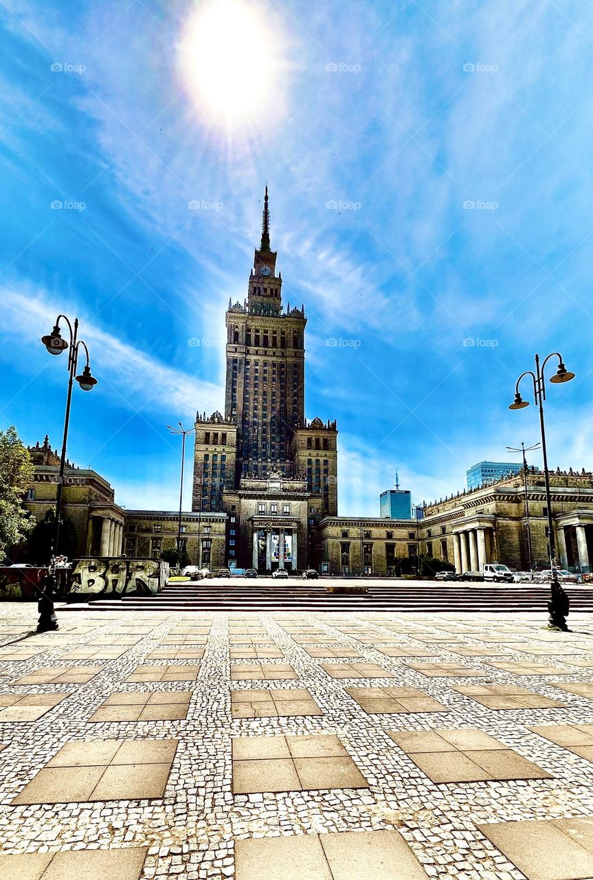 Palace of Science and Culture in Warsaw