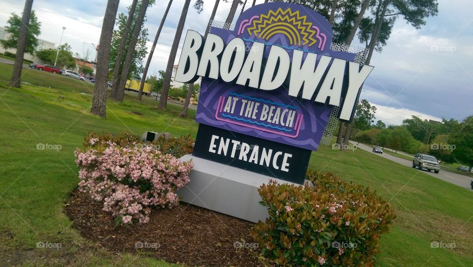 Broadway at the beach. On Vacation in South Carolina