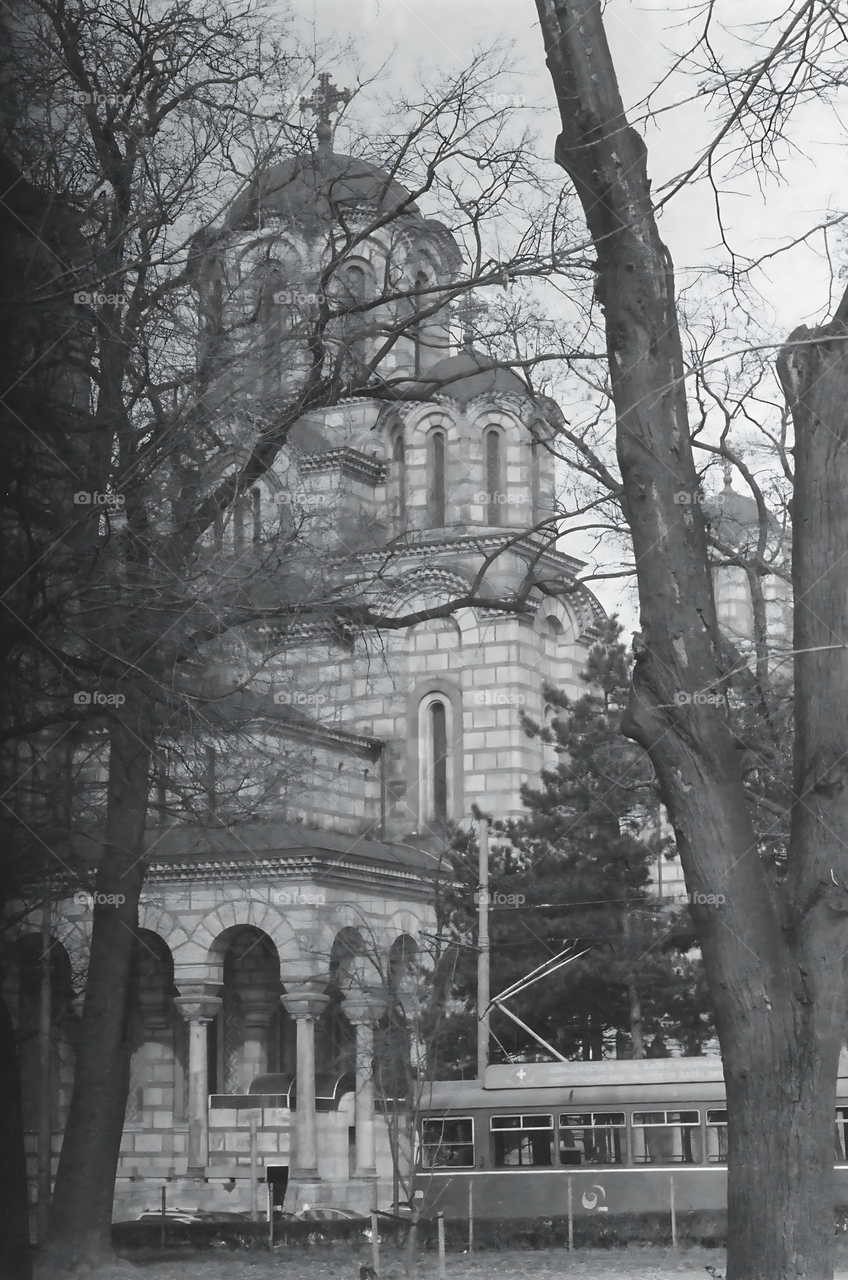 Saint Mark's Church in the city of Belgrade