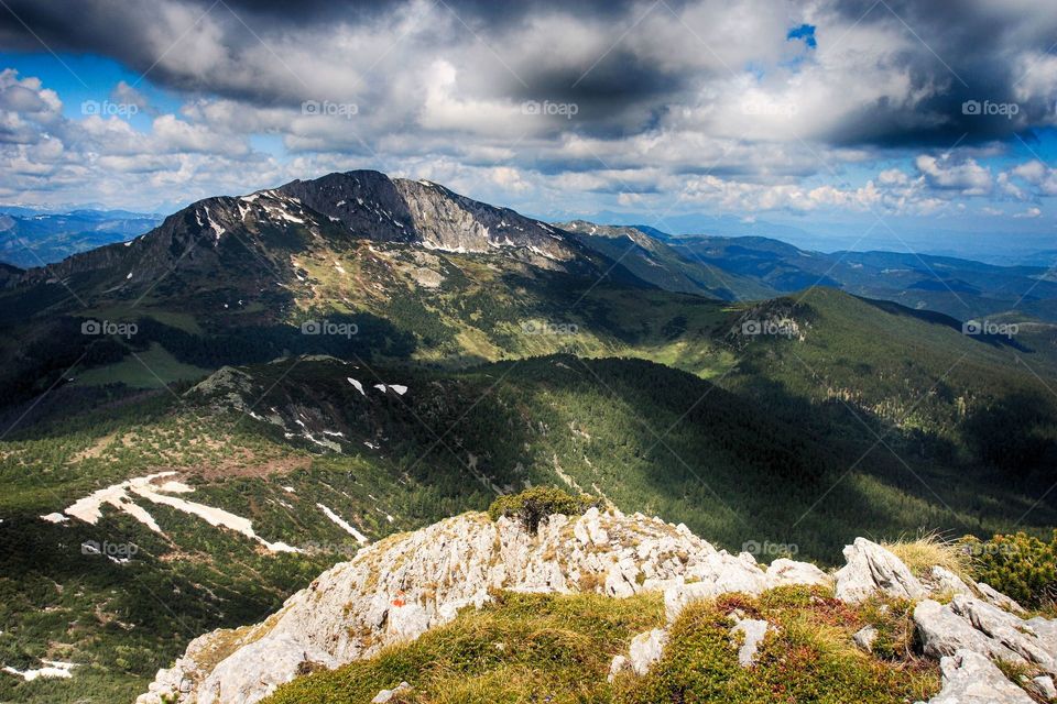 hajla mountain in Montenegro