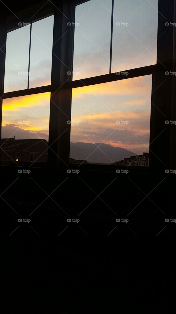 No Person, Sky, Architecture, Window, Sunset