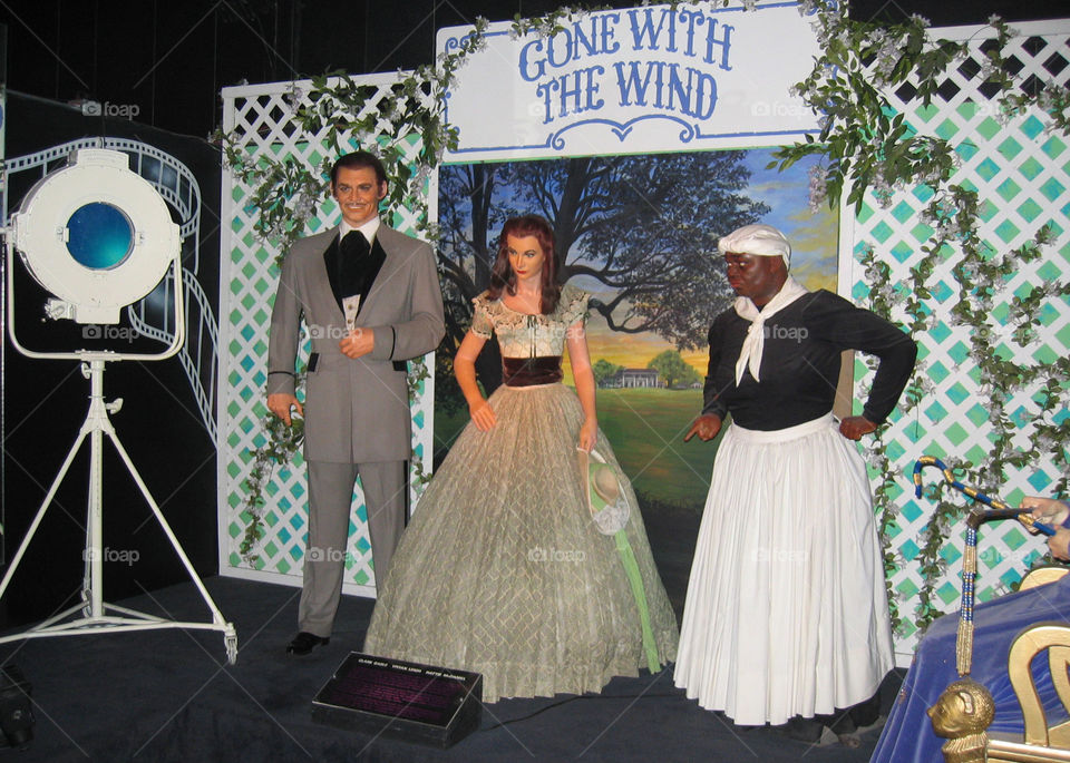 Gone With the Wind Wax tableau 
