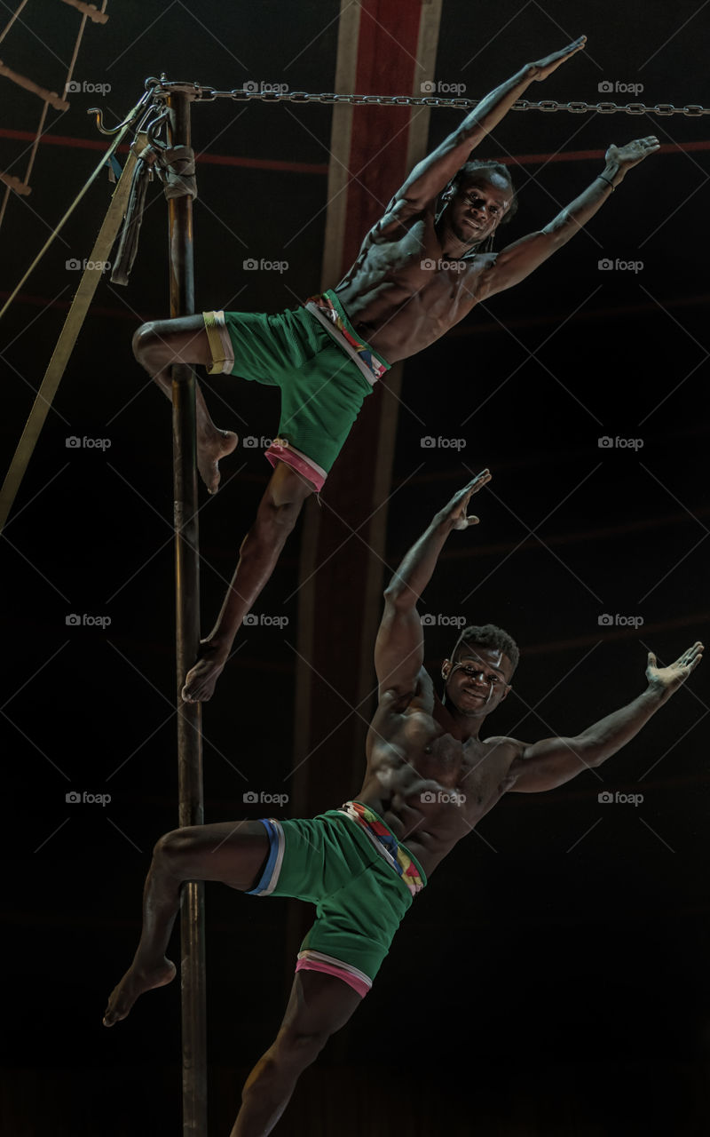 Cirque Africa Acrobatic, powerful circus performance and entertainment 