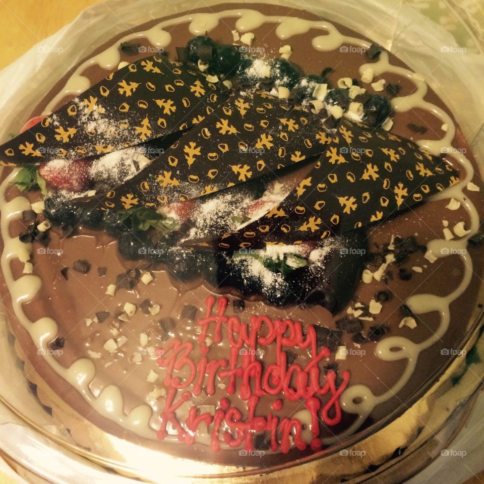 My birthday cake