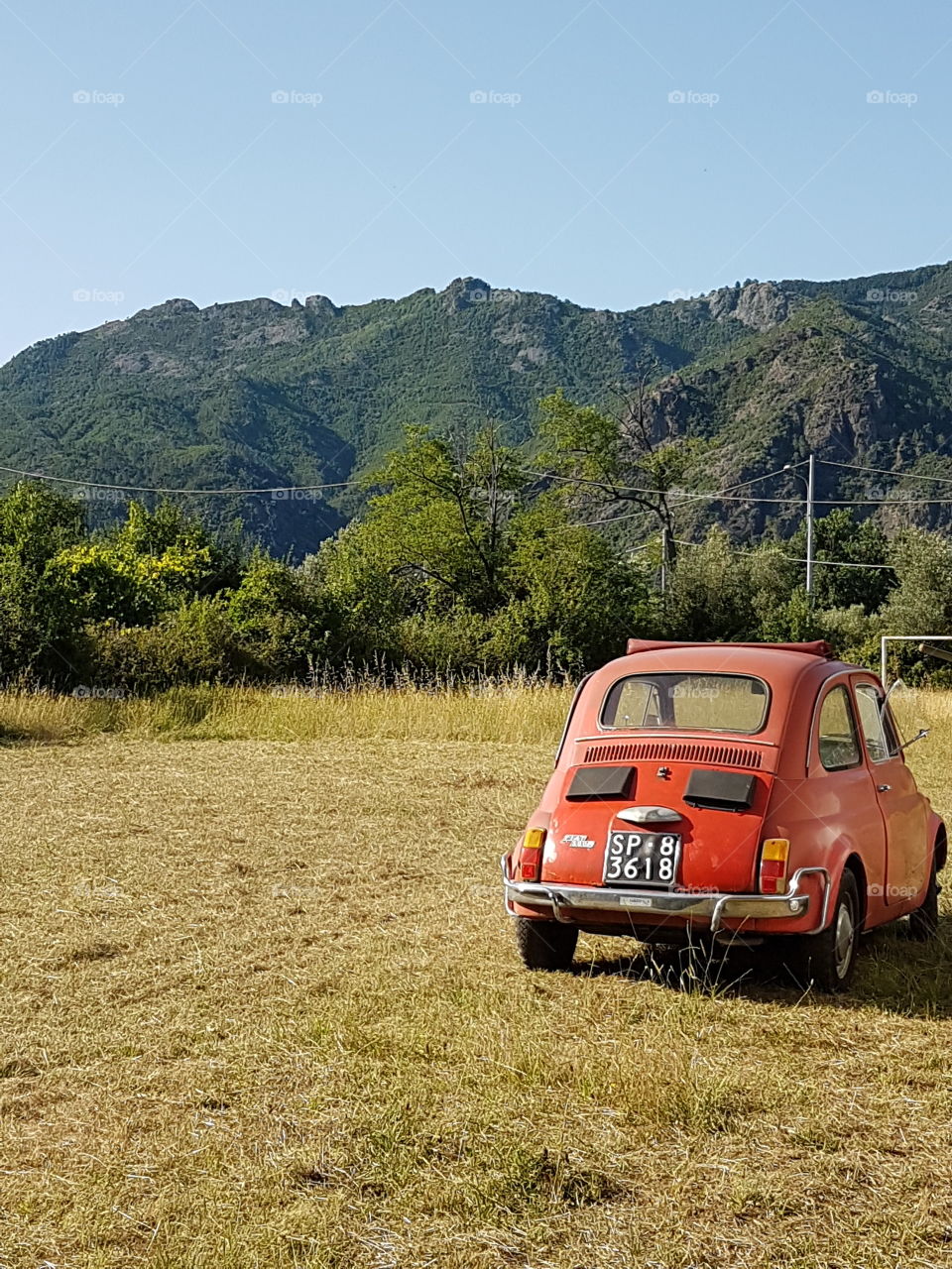 Original Fiat 500L in Italy