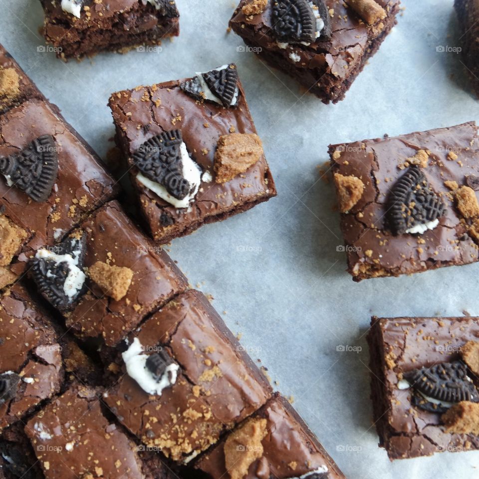 Oreo brownies 