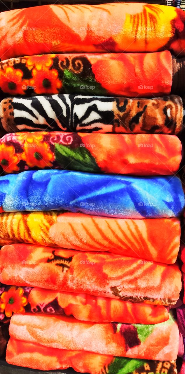 Colorful winter collection to be warm.