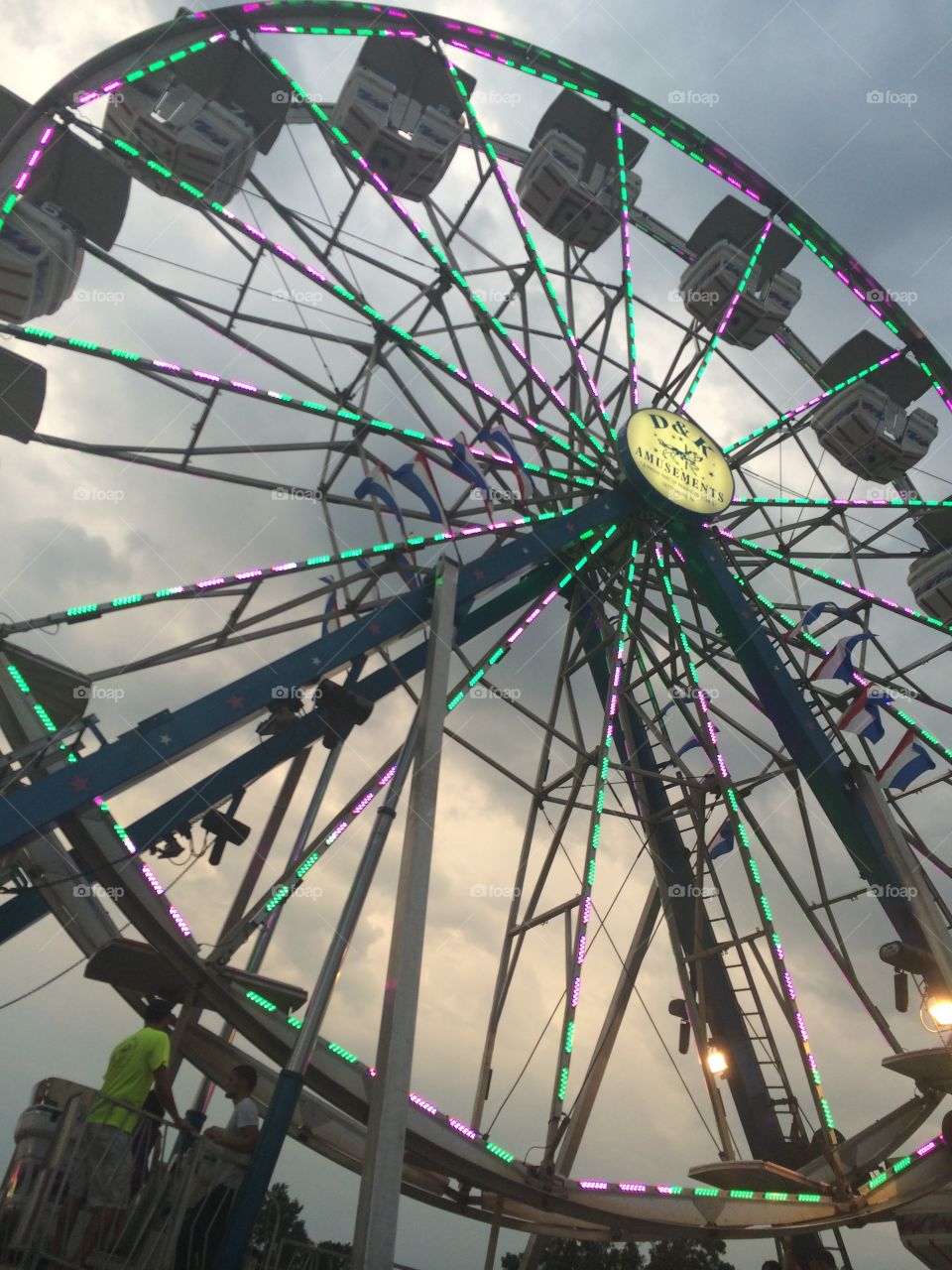 Fairground Ferris Wheel 