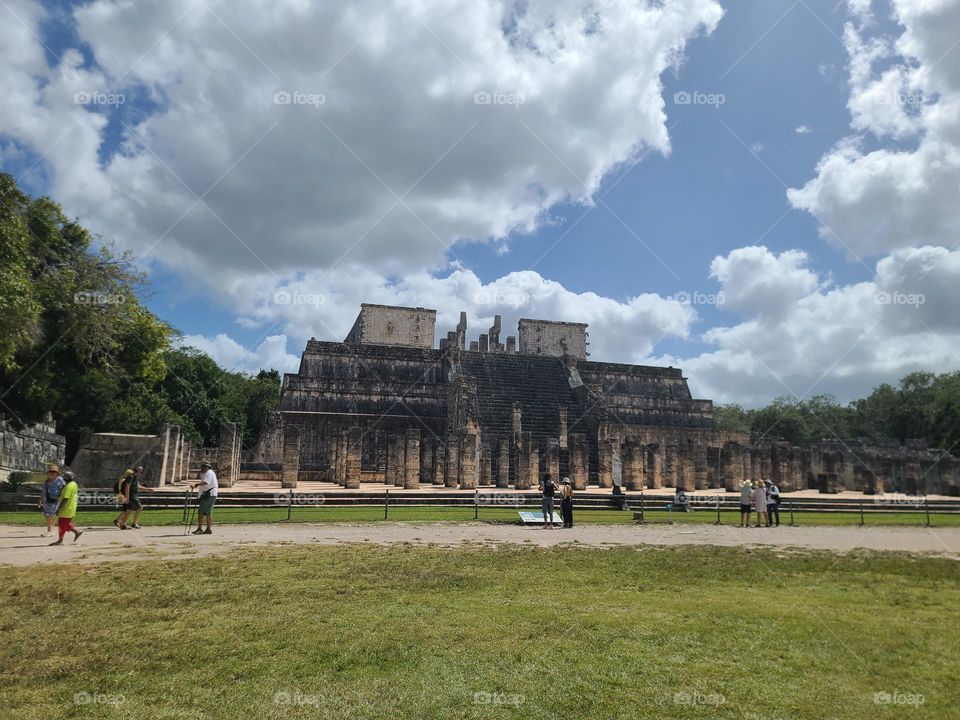 Part of the Chichén Itzá Park in Mexico