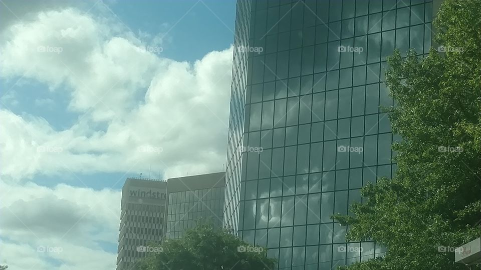 Architecture, Skyscraper, Office, City, Glass Items