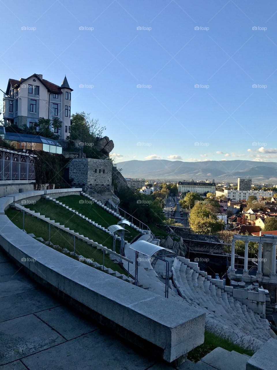 Old town in Plovdiv 