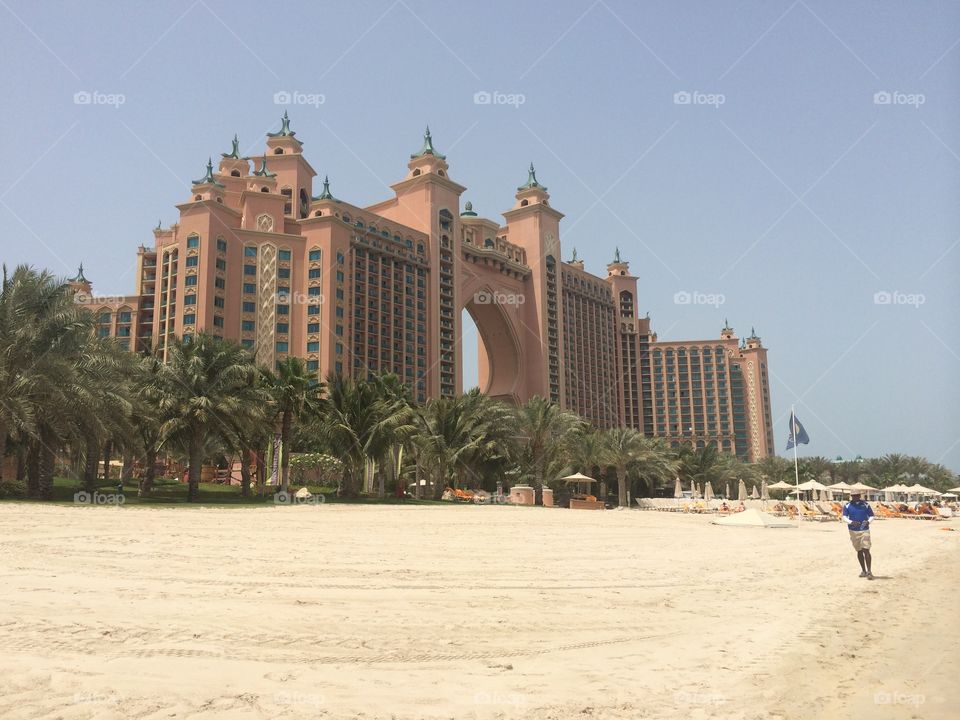 Summer. Atlantis the Palm, Dubai