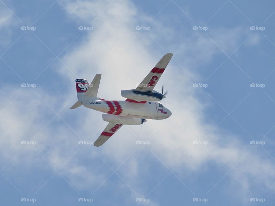 Cal Fire Airplane